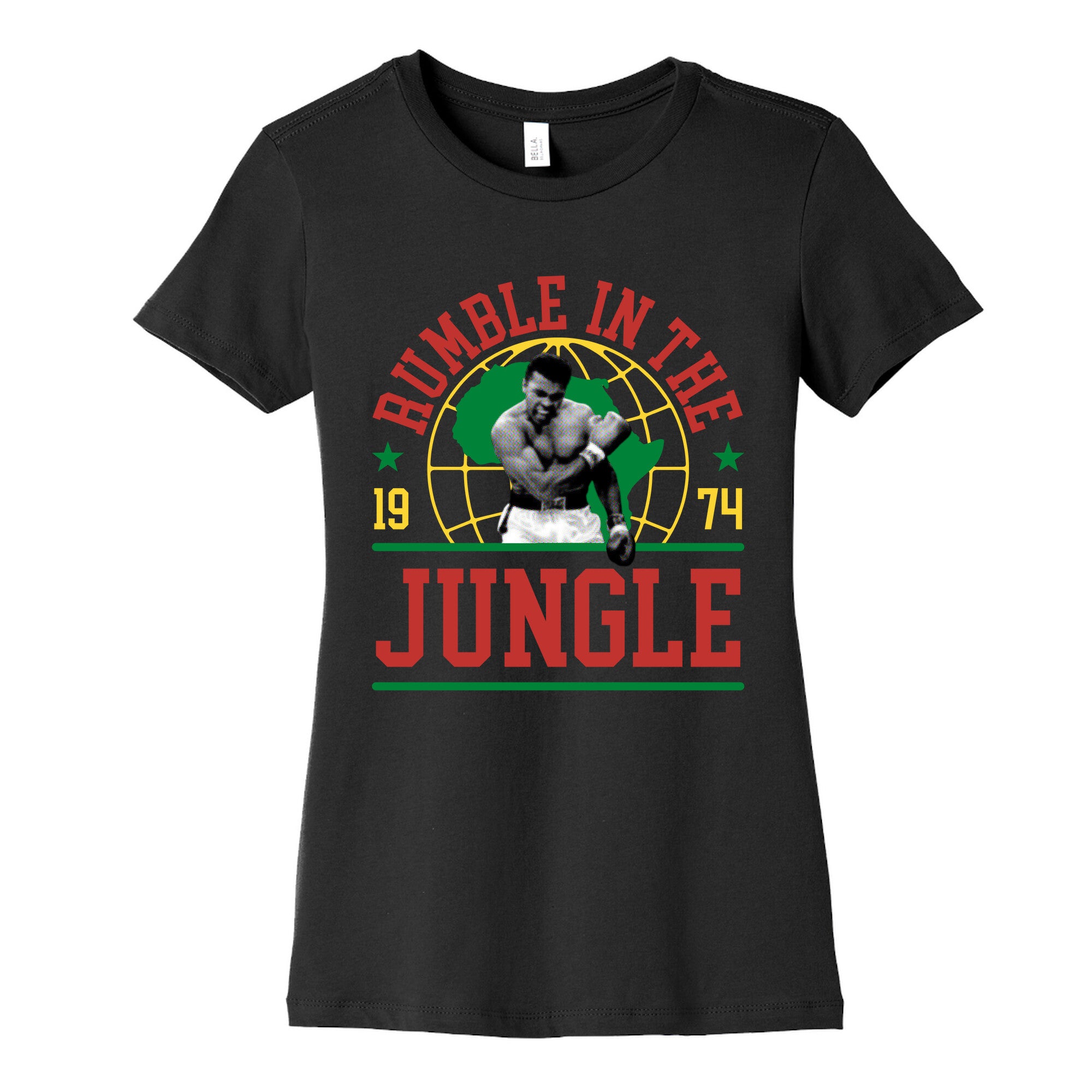 Rumble in the Jungle Womens Cotton Tee